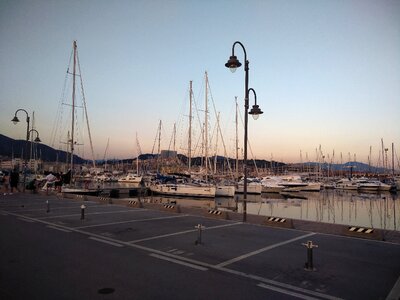 Marina ships parking facilities