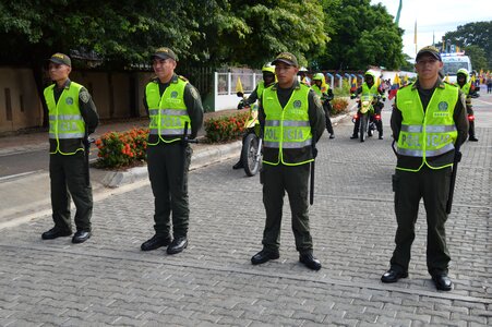 Police guards Free photos