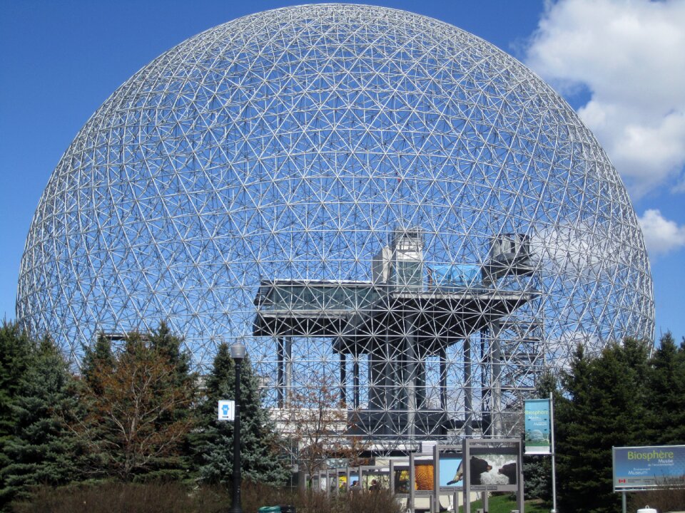 Montreal biodome île sainte hélène canada