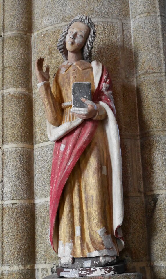 Church locronan brittany