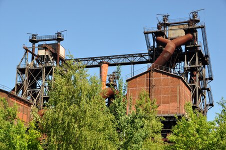 Duisburg landscape park abandoned