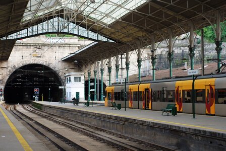 Portugal train station photo