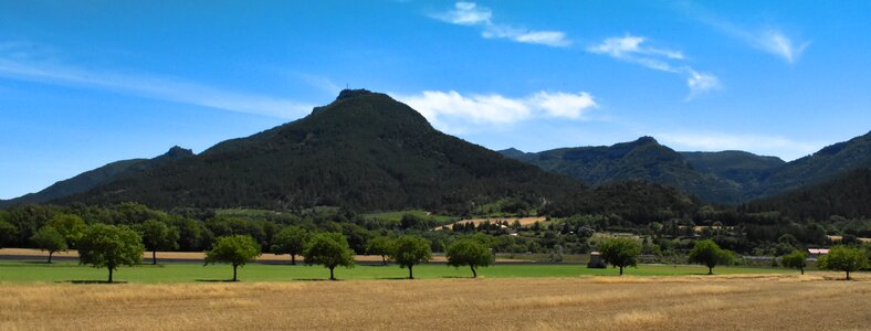 Nature mountains air