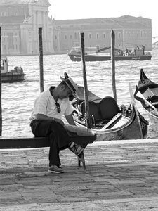 Gondola venezia mood photo