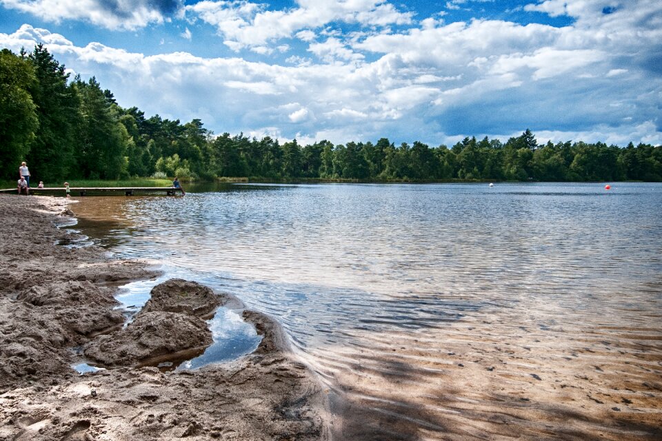 Lower saxony lake water