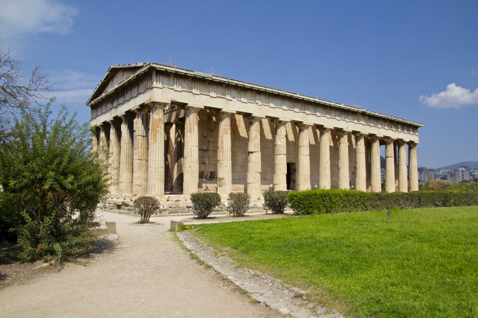 Greek sightseeing summer