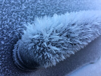 Icing frost frozen photo