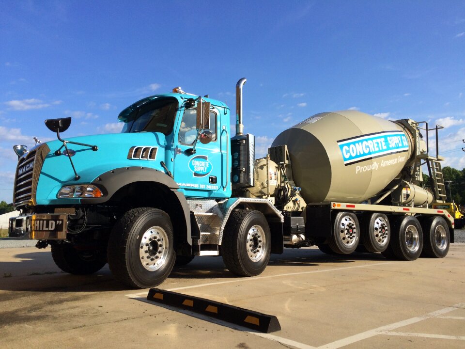Mechanical engineering concrete mixer truck tanker