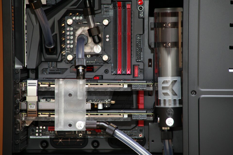 Watercooling pc computer