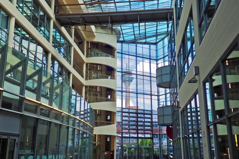 Modern building skyscraper