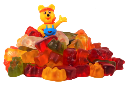 Fruit jelly candy delicacy