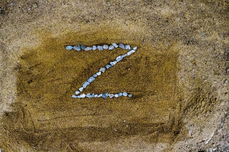 Alphabetical alphabets z