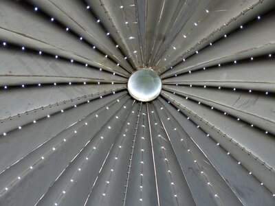 Architecture points of light steel
