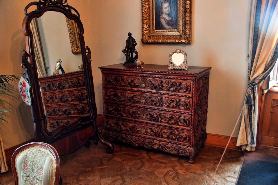 Lock interior mirror