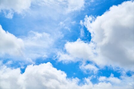 Cloud blue composition