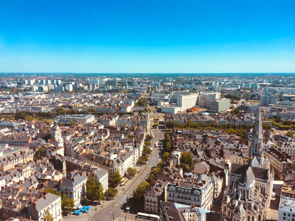 Cityscape buildings