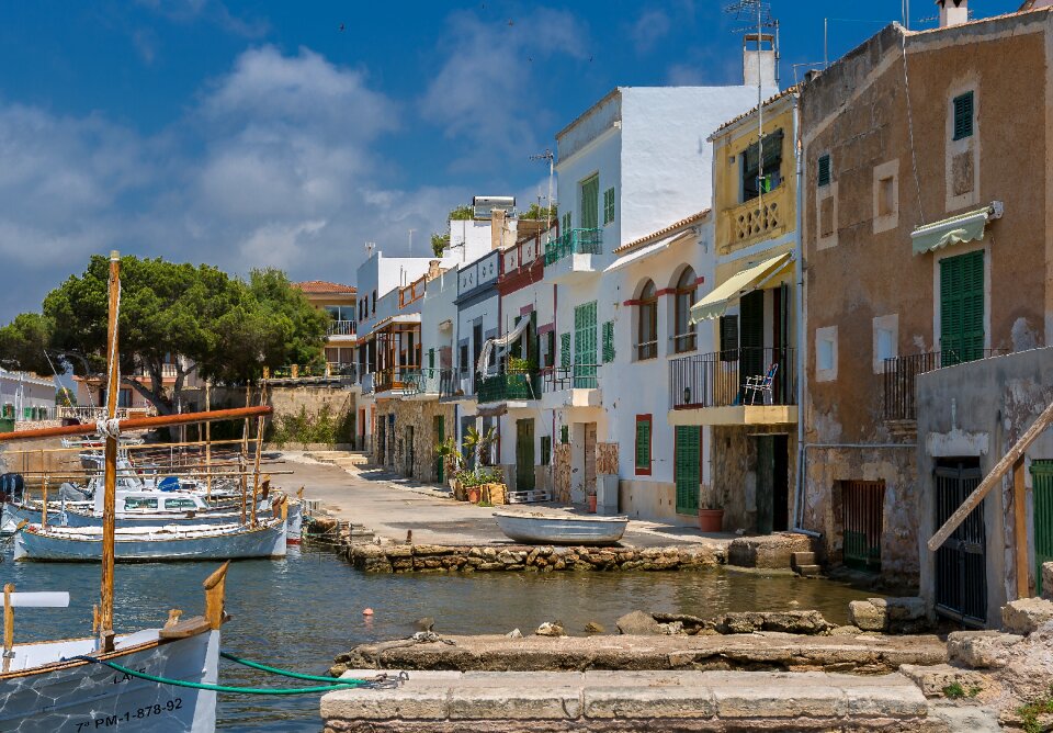 Mallorca portocolom old town idyll