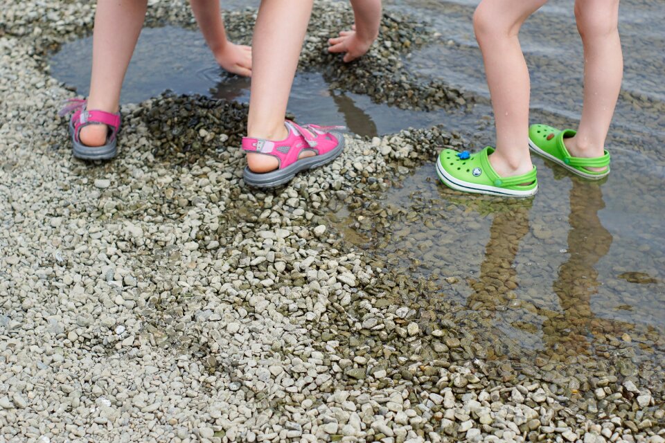 Water unconcern legs
