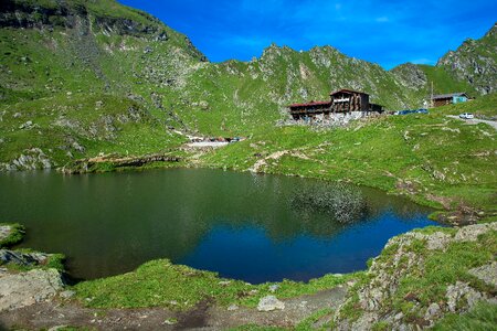 Bergstrasse landscape carpathian mountains photo