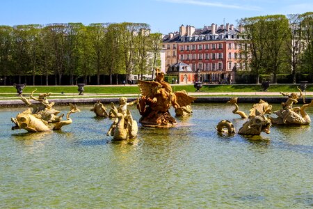 City landscape water