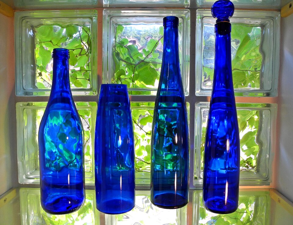 Colored glass transparent window