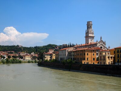 Verona italy panorama photo