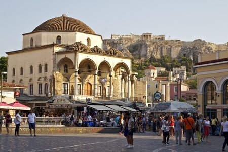 Sightseeing antique building