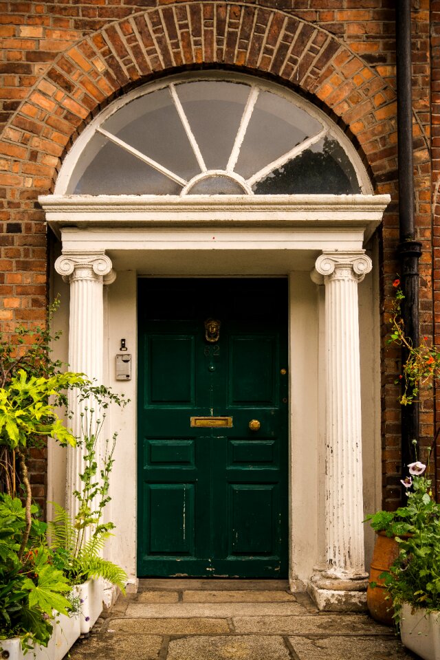 Dublin house entrance come in