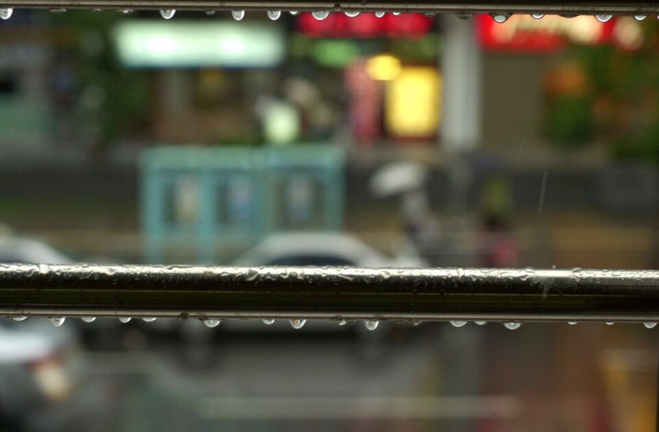 Rain drops rainny rainny day