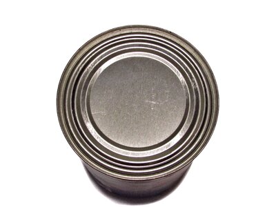 Container metallic aluminum