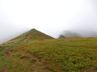 Austria fog alpine
