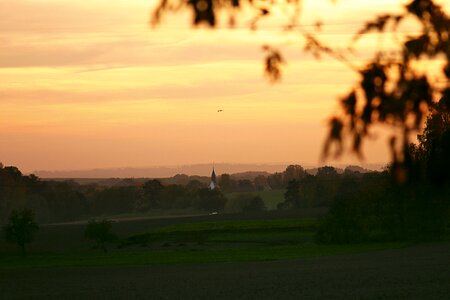 Landscape nature twilight