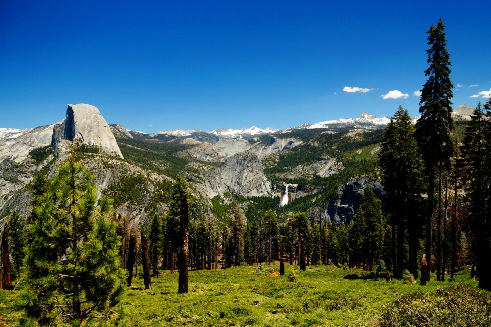 Mountains green nature