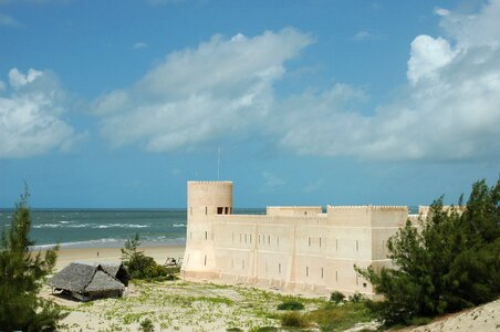 Sand sea island
