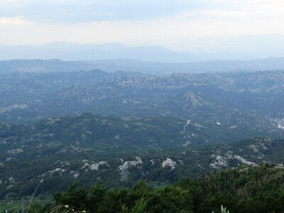 Landscape panorama sky