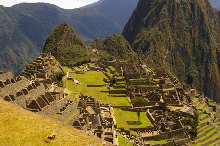 Peru ruins mountain