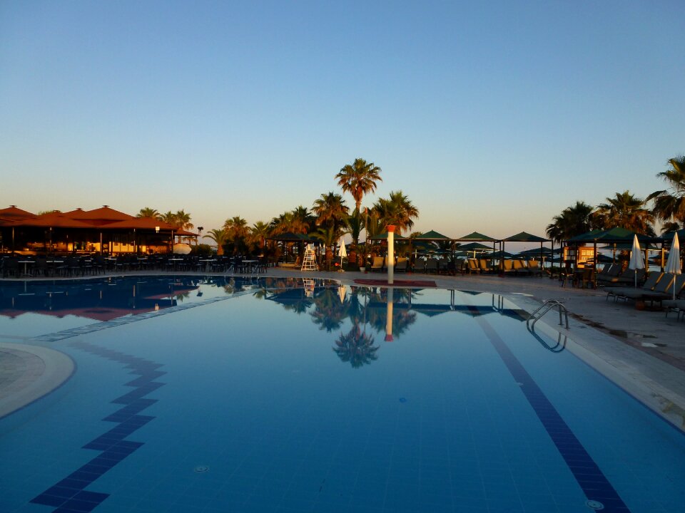 Swimming outdoor exotic