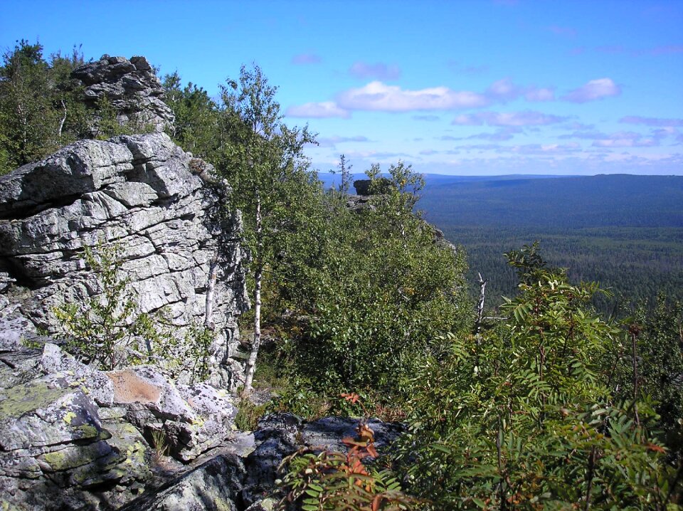 Landscape height view