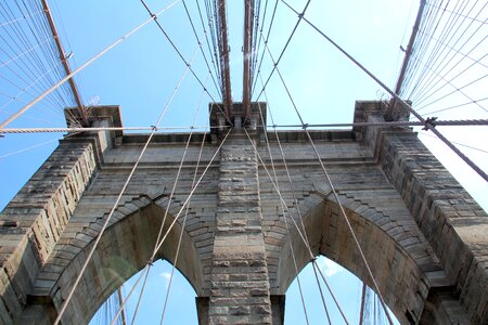 Brooklyn bridge manhattan metropolitan photo
