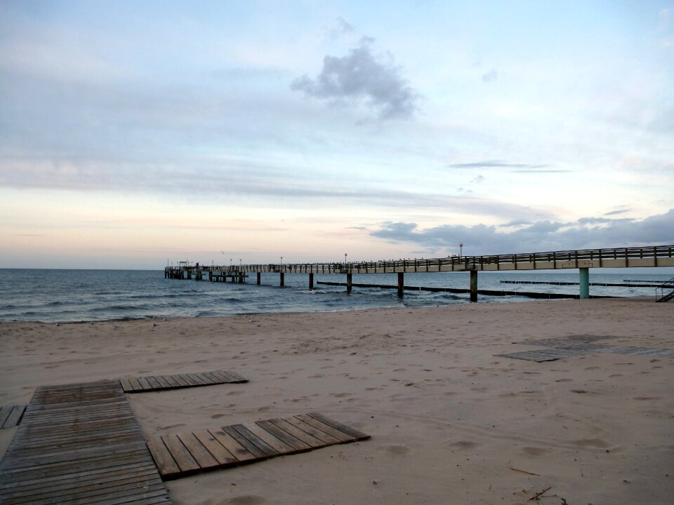 Usedom beach abendstimmung