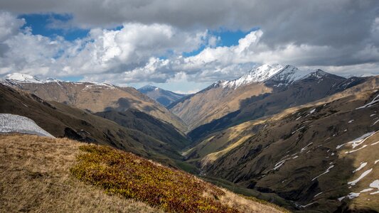 The peaks landscape panorama photo