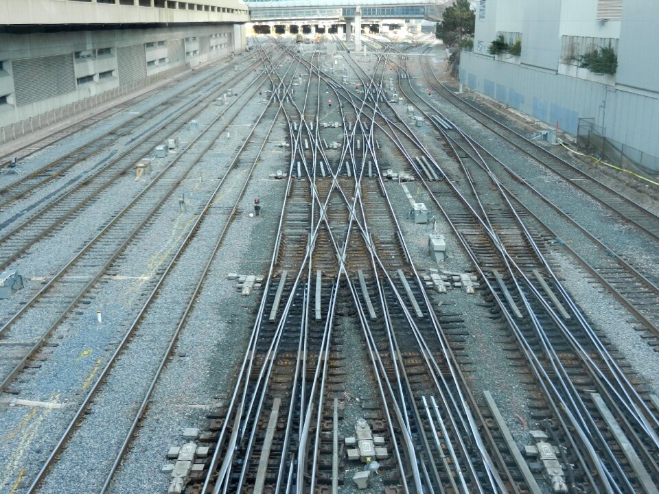 Railroad railway transport photo