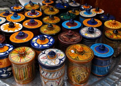 Africa painted decorative