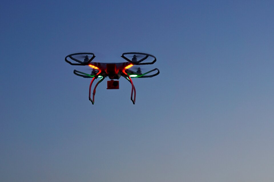 Quadcopter copter field