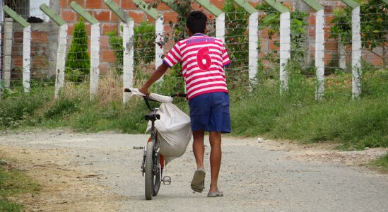 Young peasant bicycle