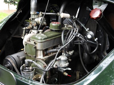 Vehicle engine compartment automotive photo