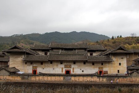 Fujian earth building traditional building