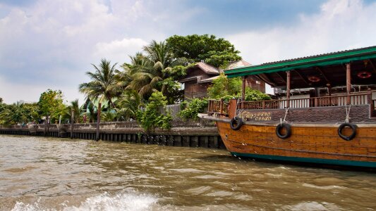 Bangkok river boat