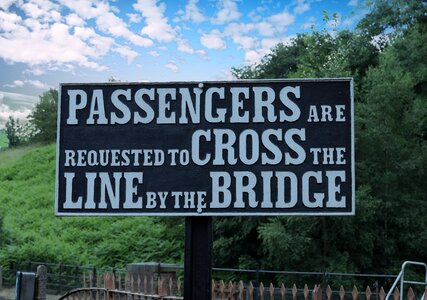 Railway information train