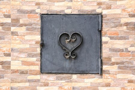 Wall masonry ornament photo